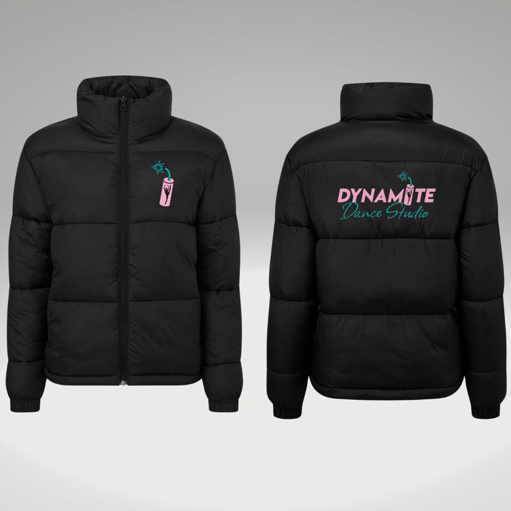 Dynamite Dance Studio Ladies Puffer Jacket