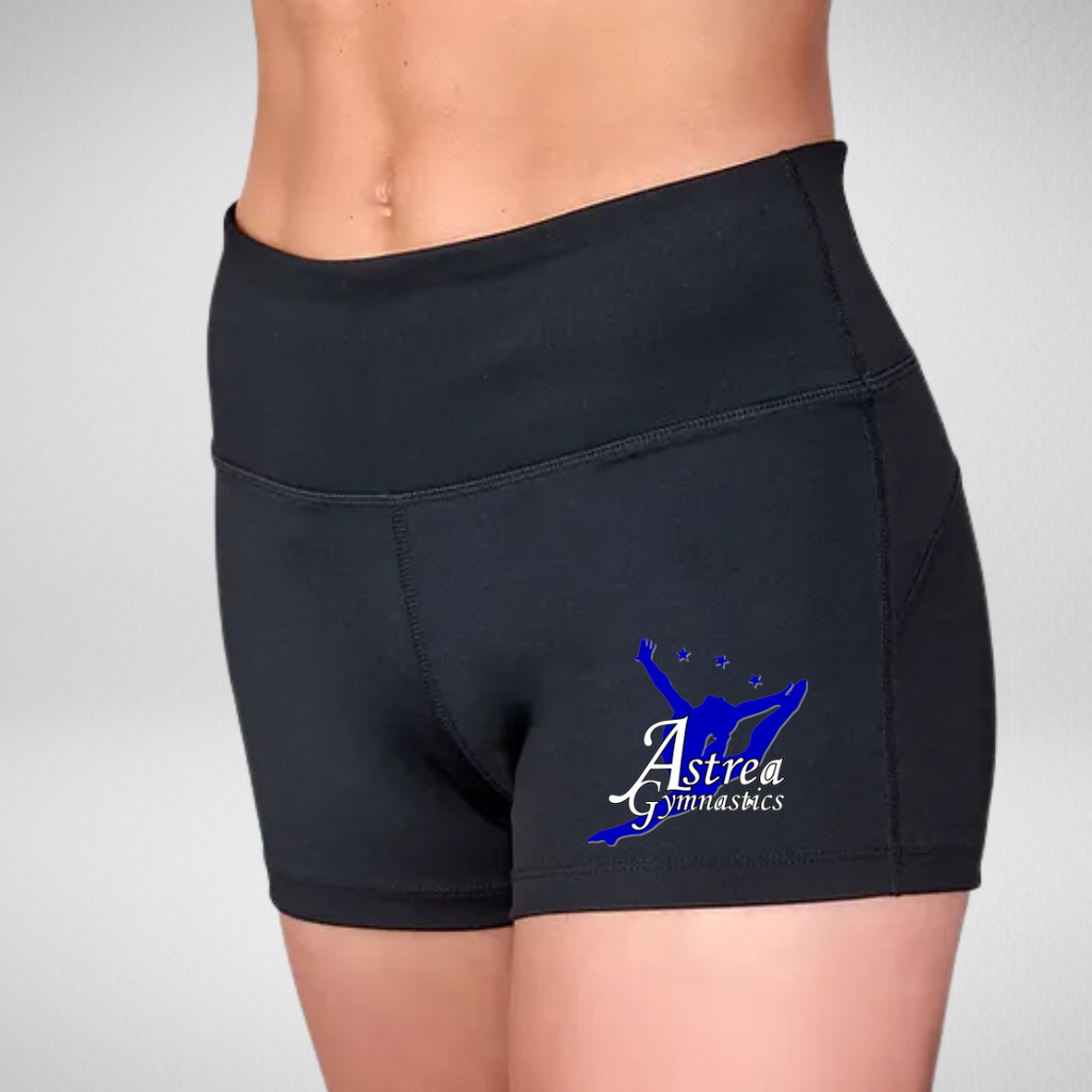 Astrea Gymnastics High Waisted Dance Shorts
