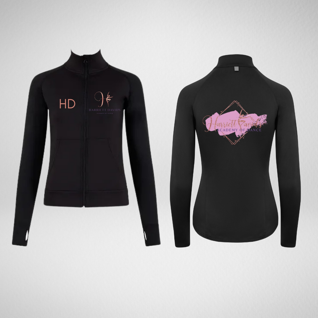 Harriett David's Academy Of Dance Full Zip Uniform Jacket