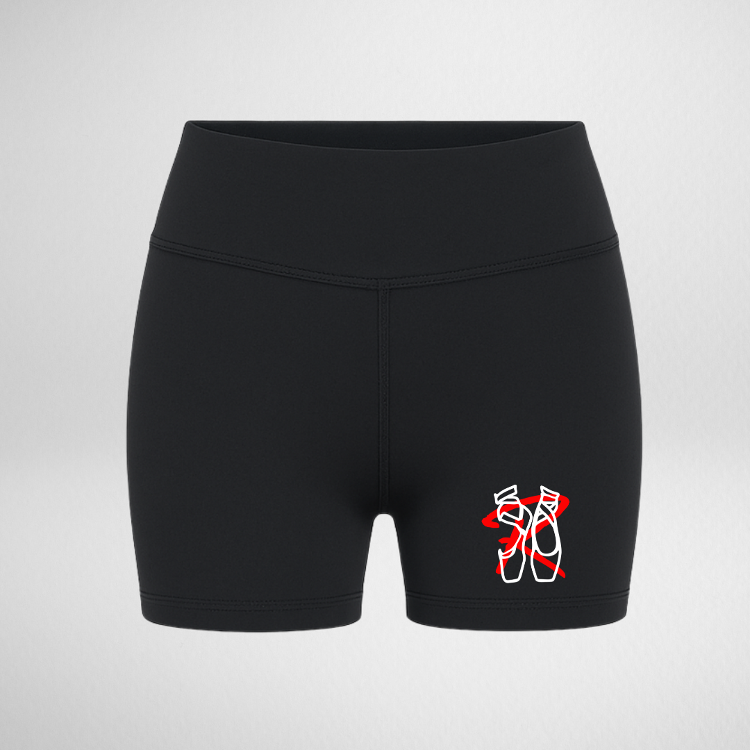 Rendition Dance School Dance High Waisted Dance Shorts