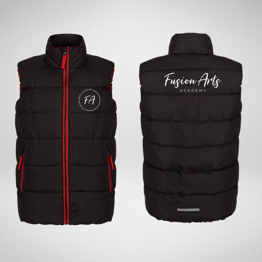 Fusion Arts Academy Padded Gilet