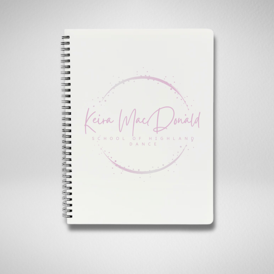 Keira MacDonald School Of Highland Dance A5 Notepad