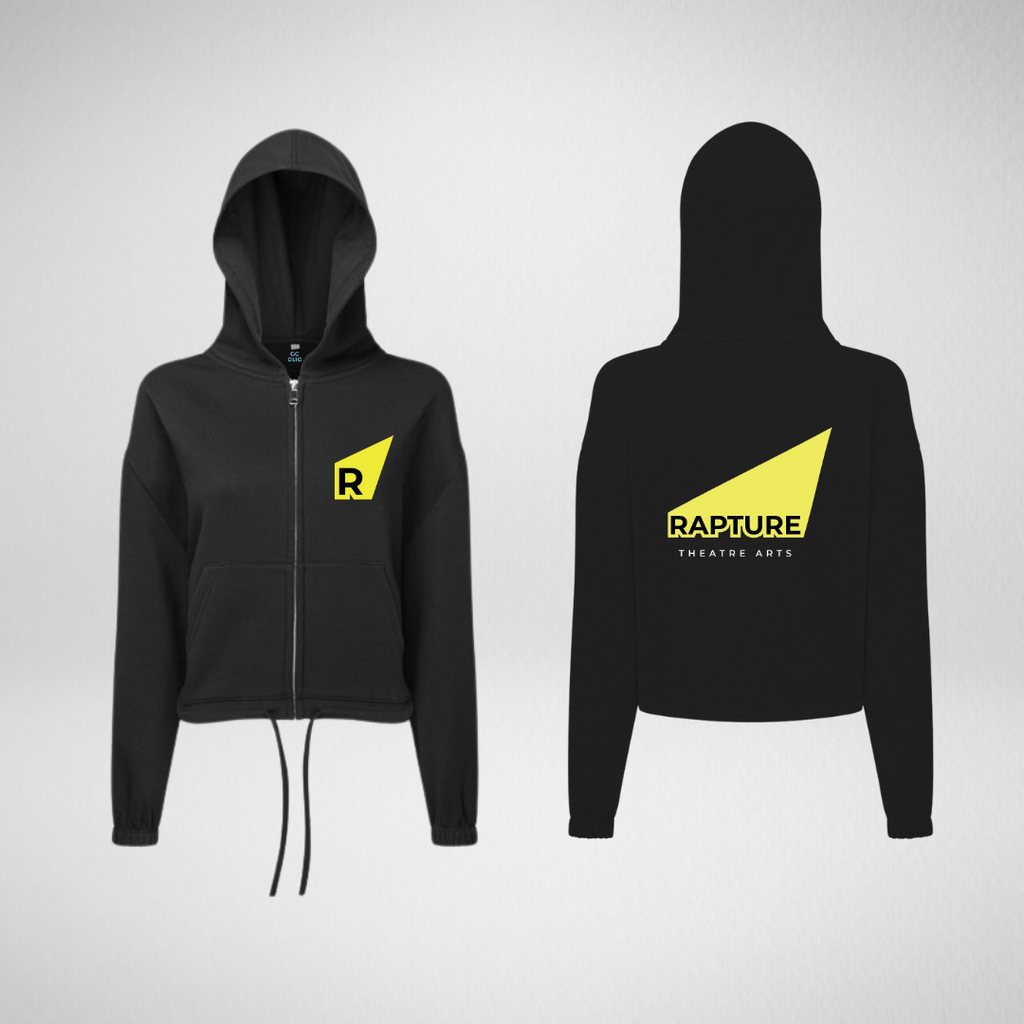 Rapture Theatre Arts Oversized Cropped Zip