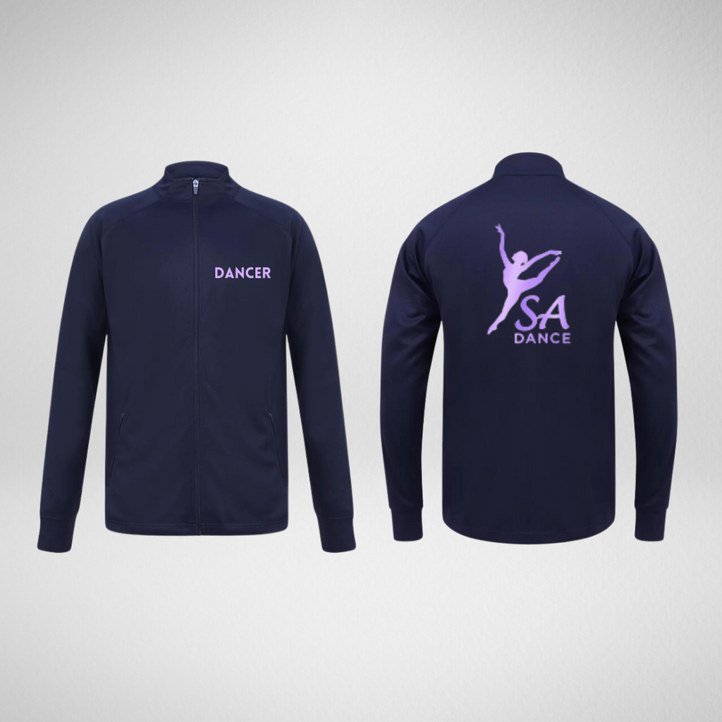SA Dance Navy Zipped Team Jacket