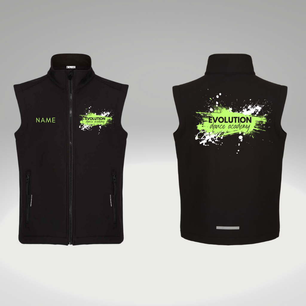 Evolution Dance Academy Softshell Gilet