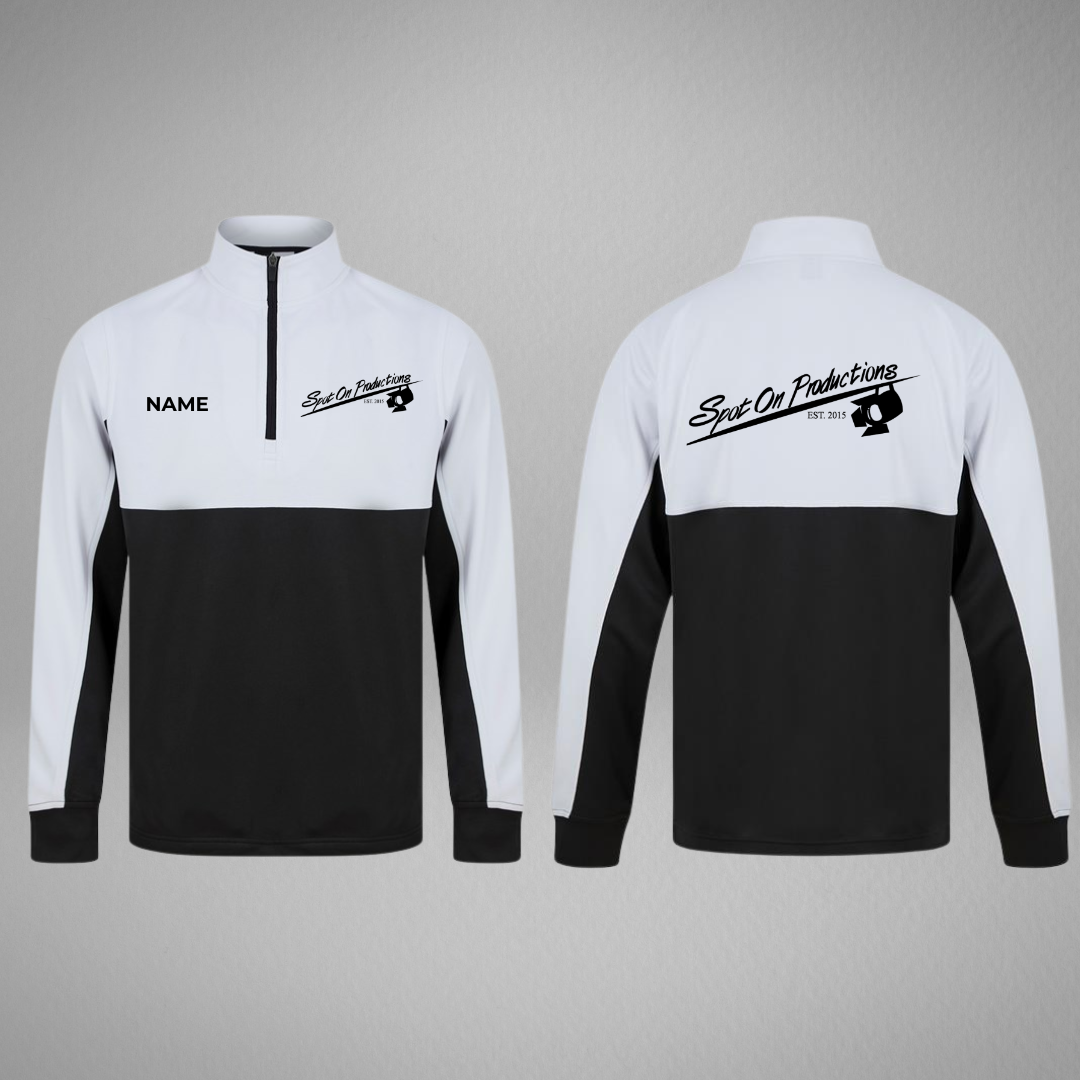 Spot On Productions 1/4 Zip Team Sweatshirt