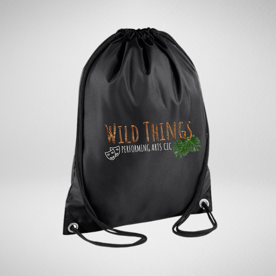Wild Things Performing Arts CIC Drawstring Bag