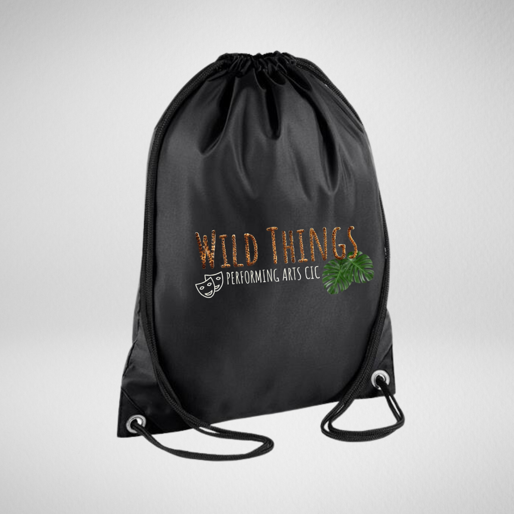 Wild Things Performing Arts CIC Drawstring Bag
