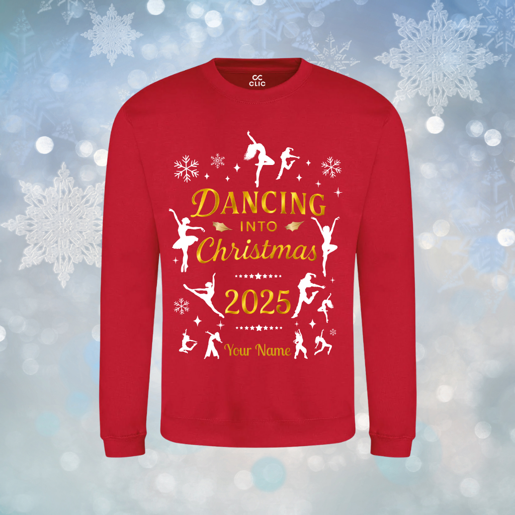 Dancing into Christmas Sweatshirt