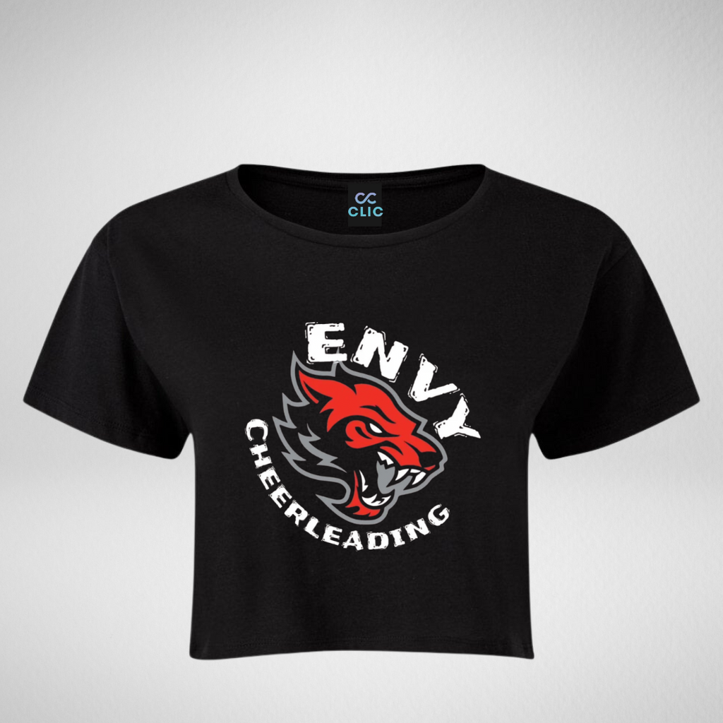 Envy Cheerleading Cropped T-Shirt