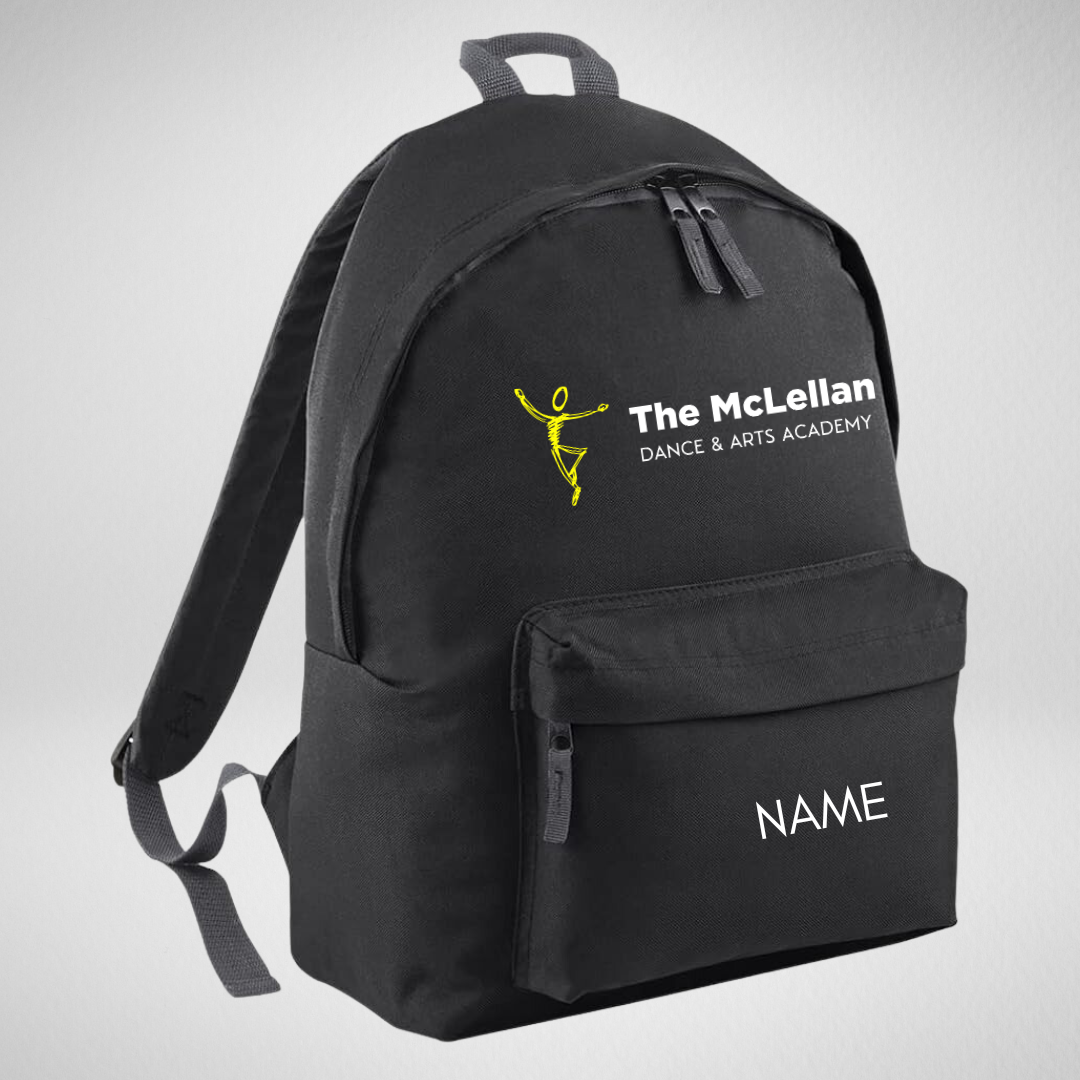The McLellan Dance And Arts Academy Rucksack
