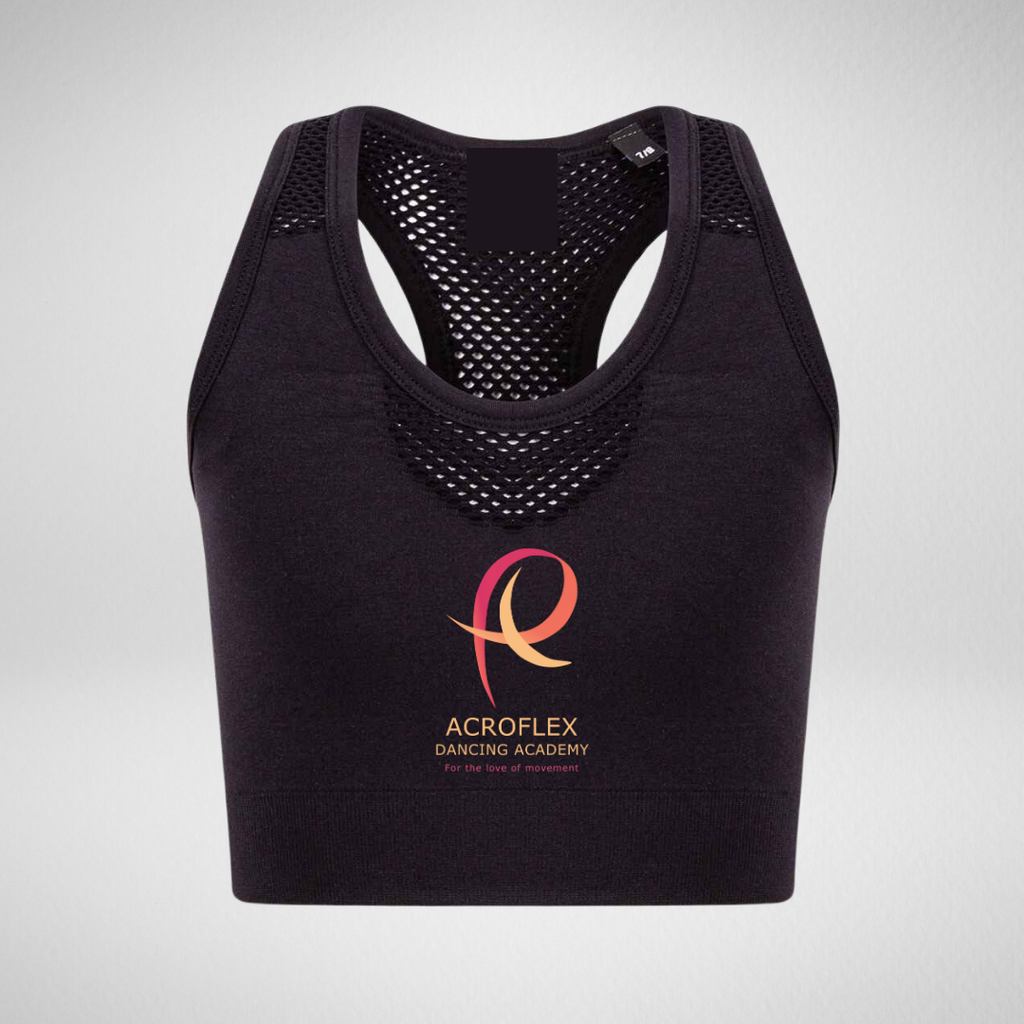 Acroflex Dancing Academy Seamless Crop Top