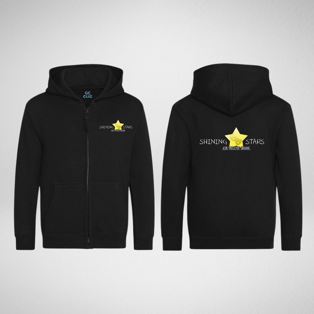 Shining Stars Theatre School Zipped Hoodie