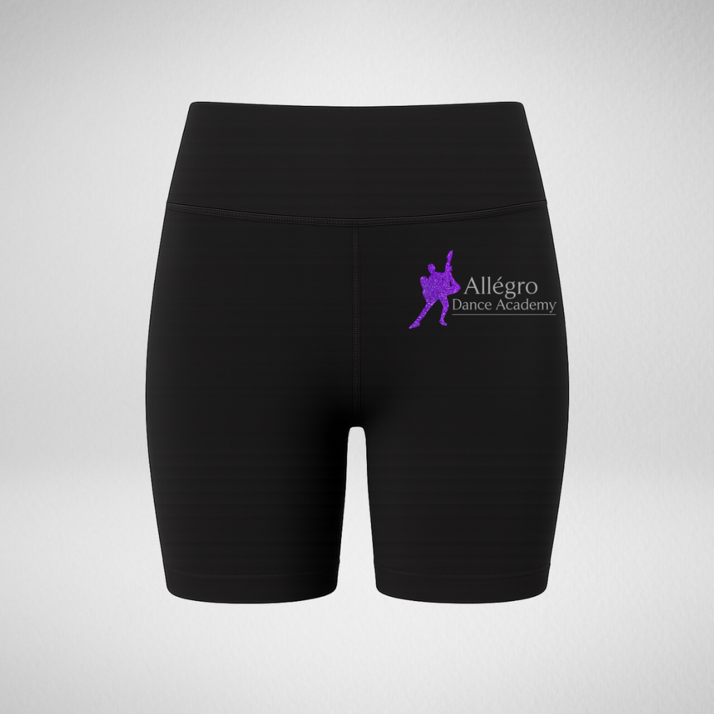 Allégro Dance Academy High Waisted Cycling Shorts