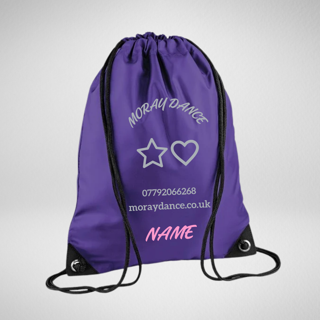 Moray Dance Drawstring Bag