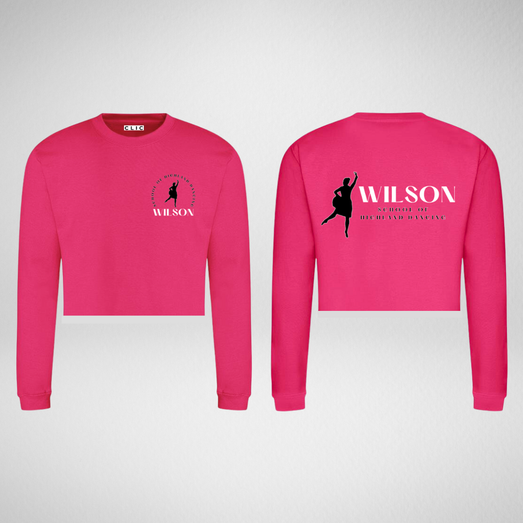 Wilson School of Highland Dancing Cropped Sweatshirt
