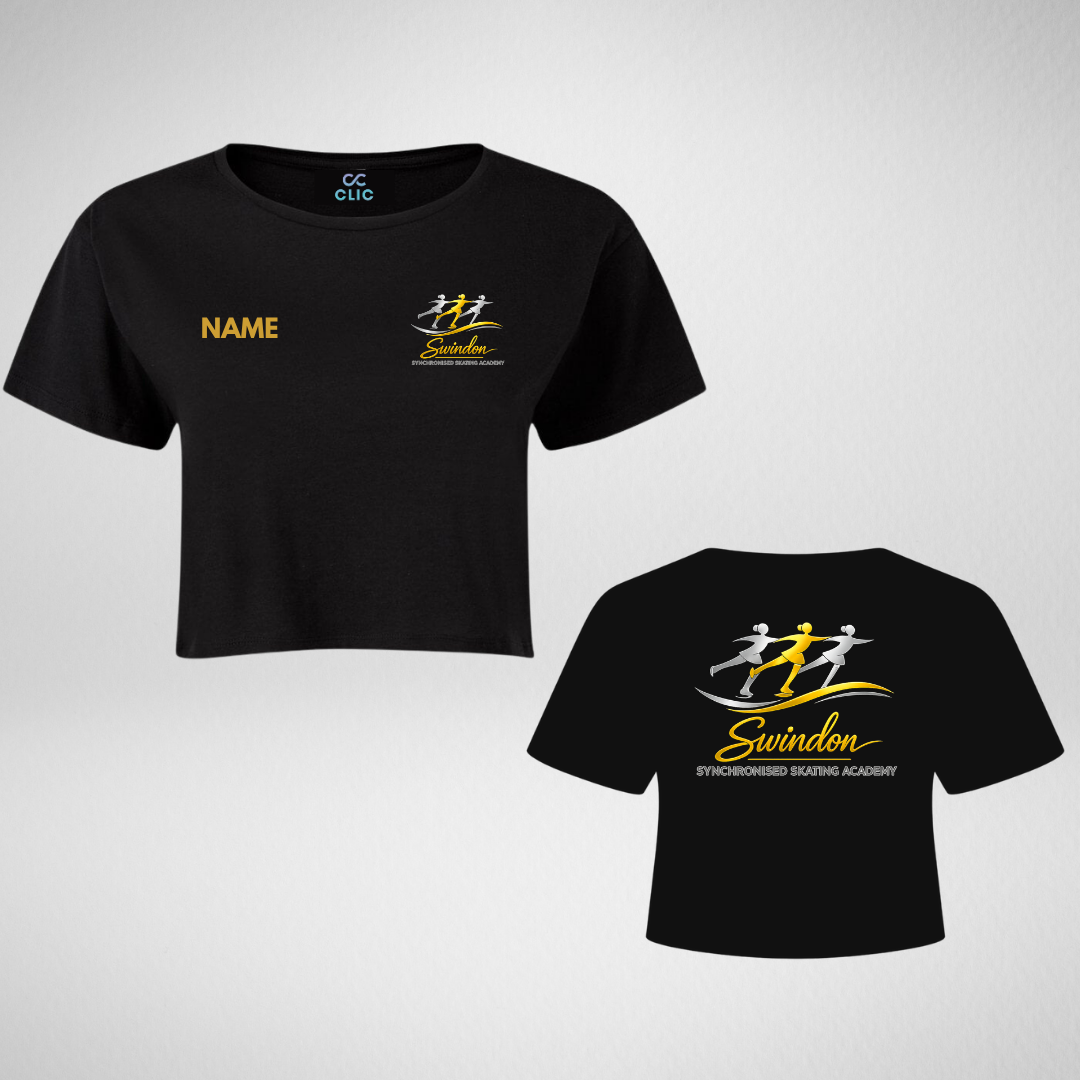 Swindon Synchronised Skating Academy Range Cropped T-Shirt