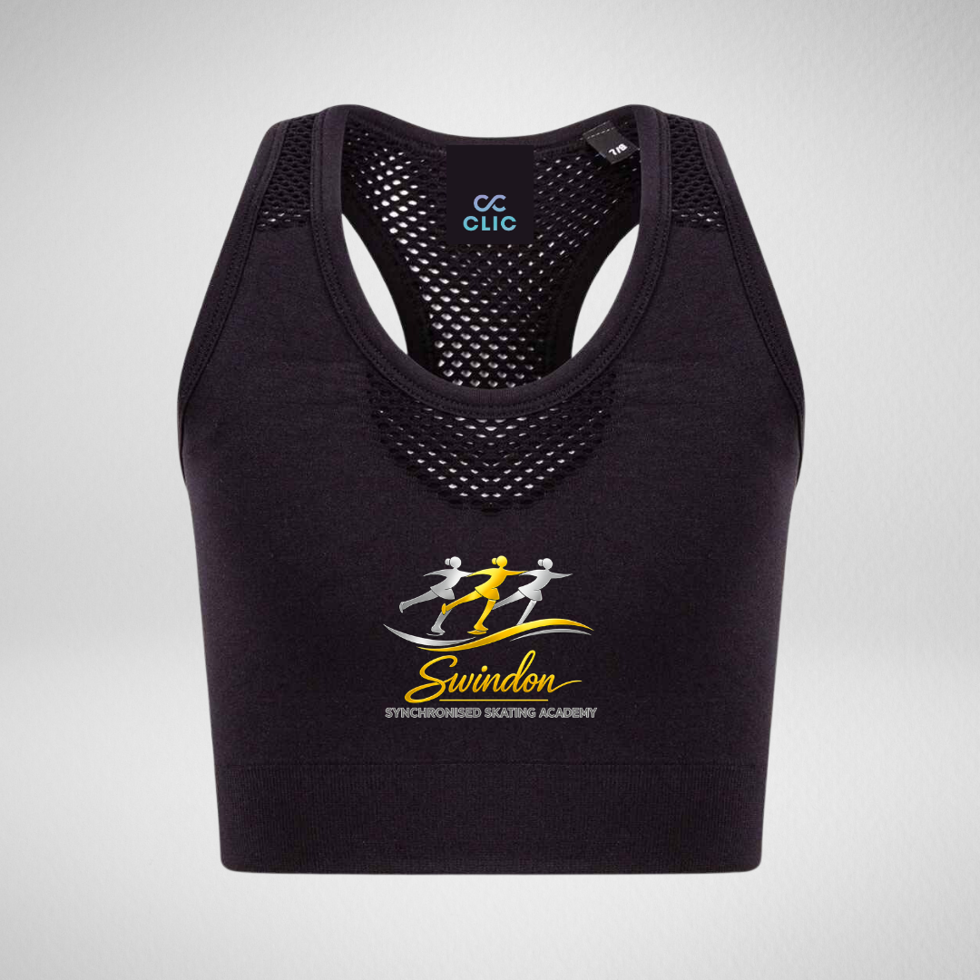 Swindon Synchronised Skating Academy Range Seamless Crop Top