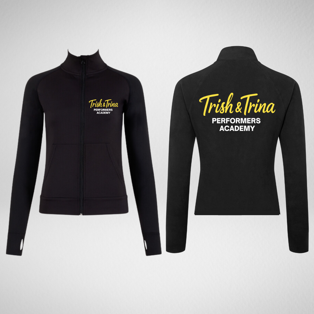 Trish & Trina Performers Academy Full Zip Uniform Jacket
