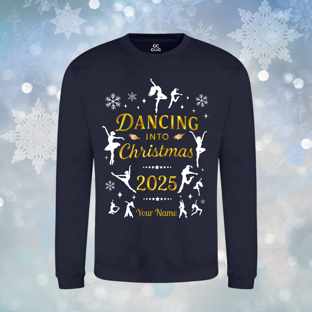 Dancing into Christmas Sweatshirt