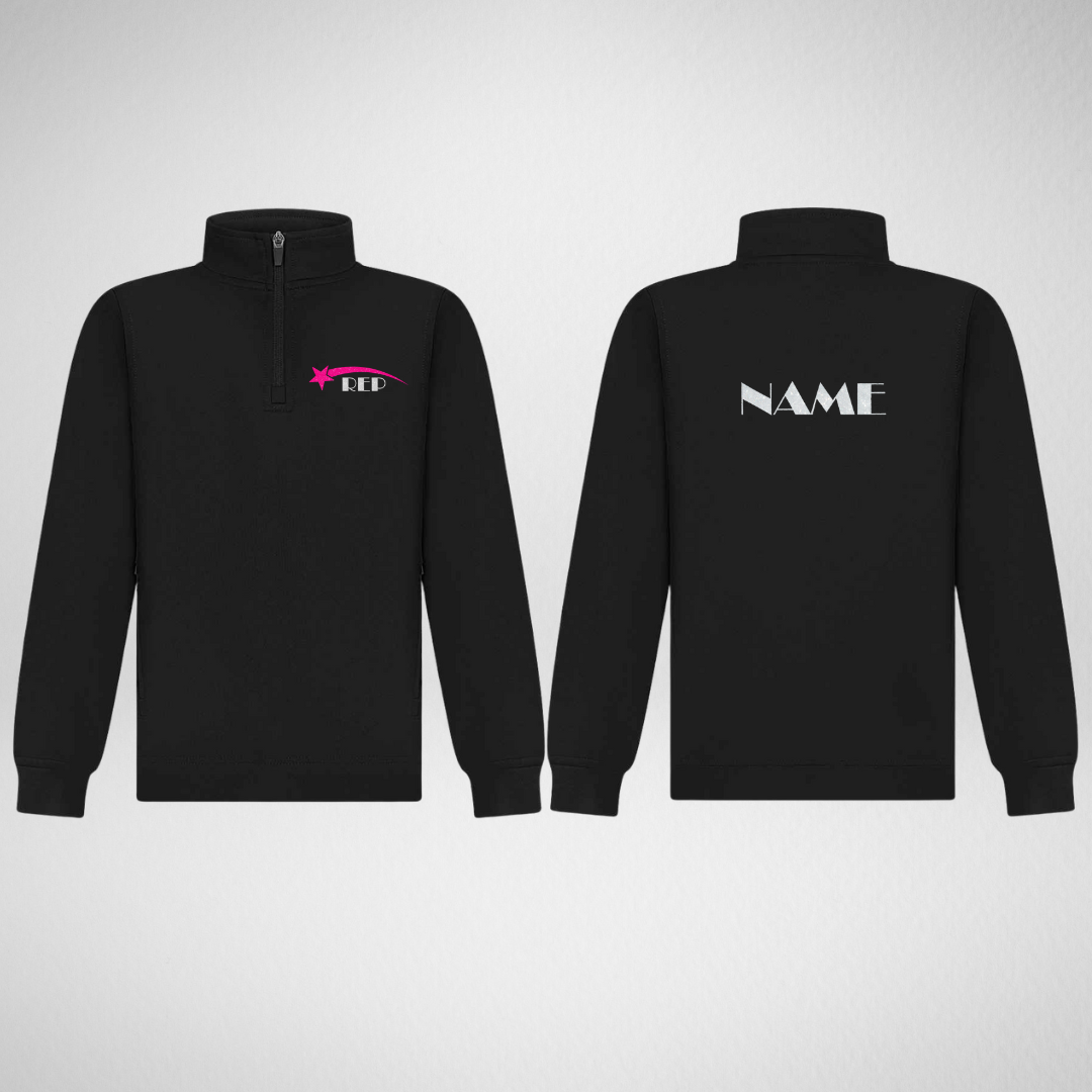 Rachel Elliott Performers 1/4 Zip Team Sweatshirt