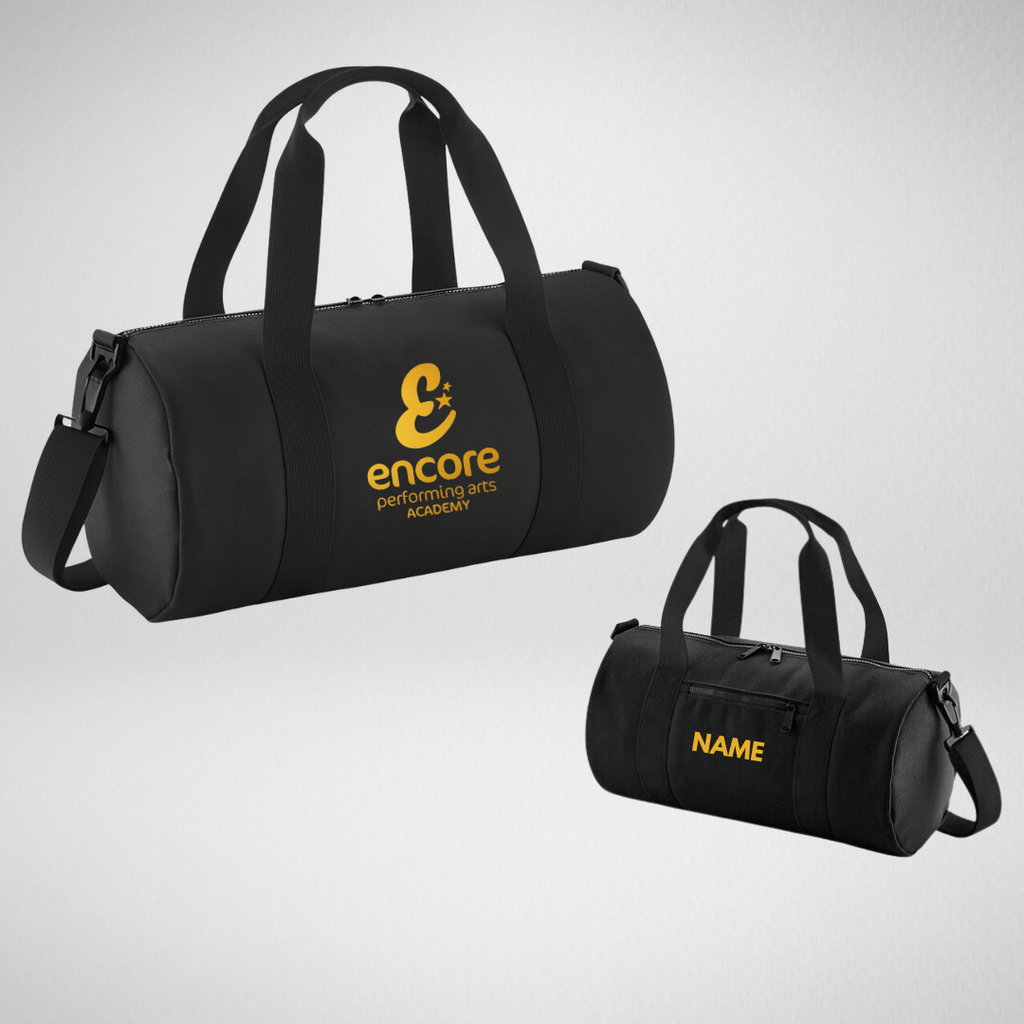 Encore Performing Arts Academy Mini Barrel Bag