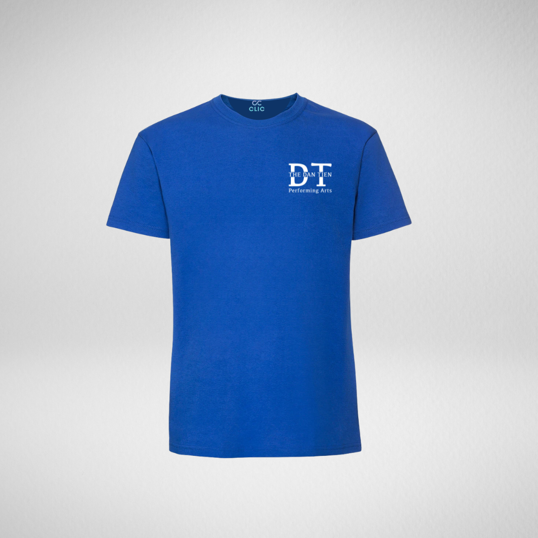 The Dan Tien Royal Blue Cotton T-Shirt