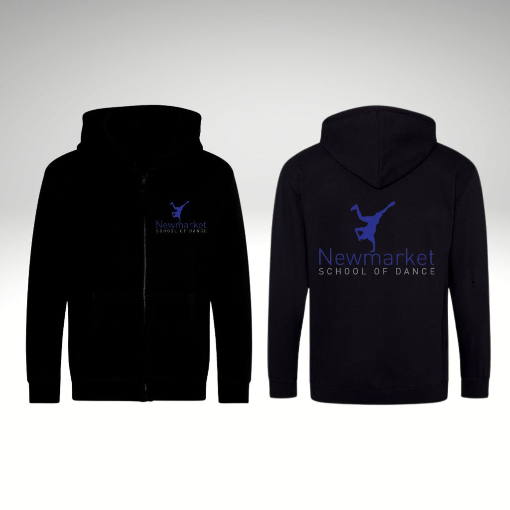 Newmarket School Of Dance Boys Zipped Hoodie