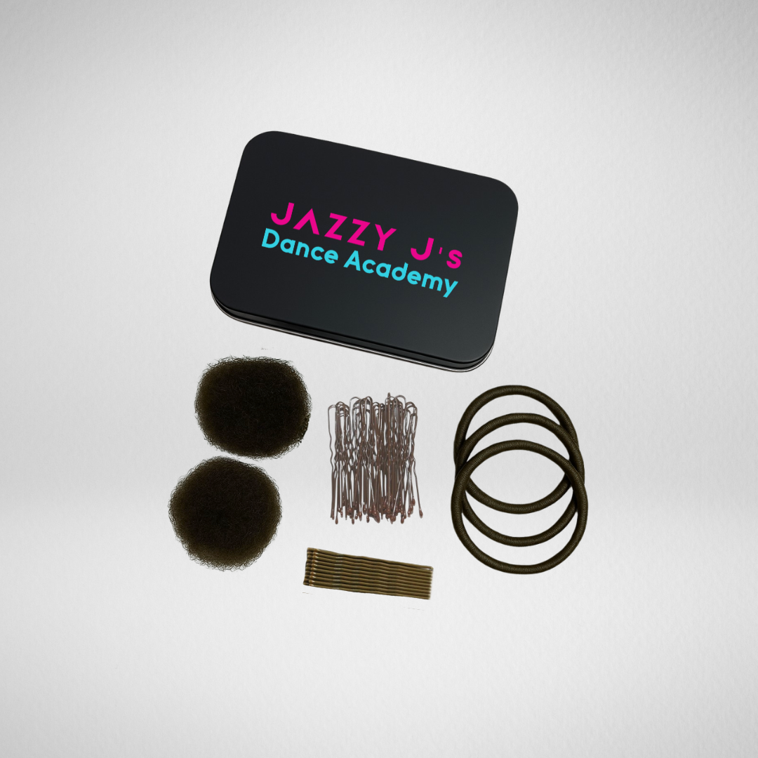 Jazzy J's Dance Academy Black Hair Accessory Tin