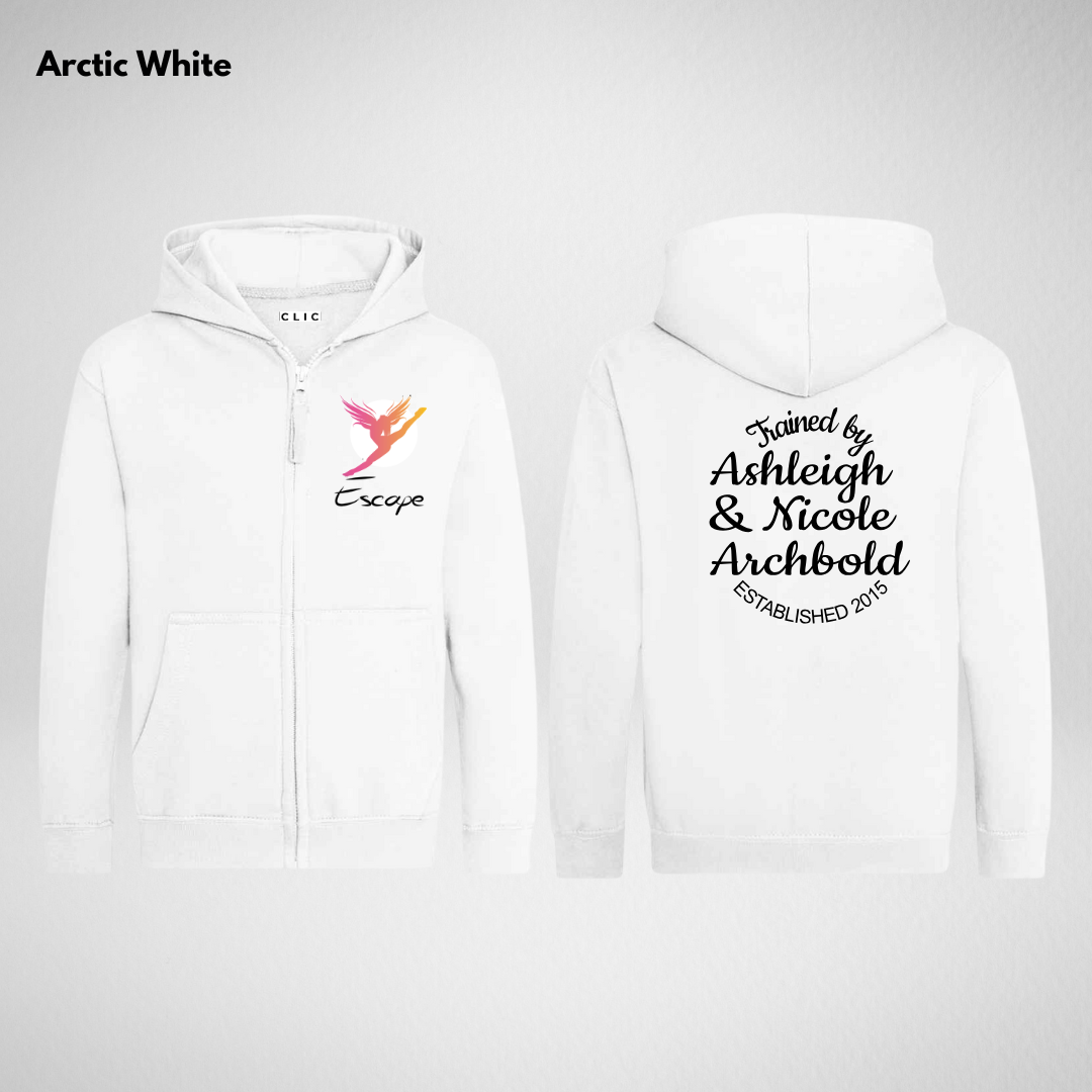 Escape Dance Academy & Performing Arts Zipped Hoodie