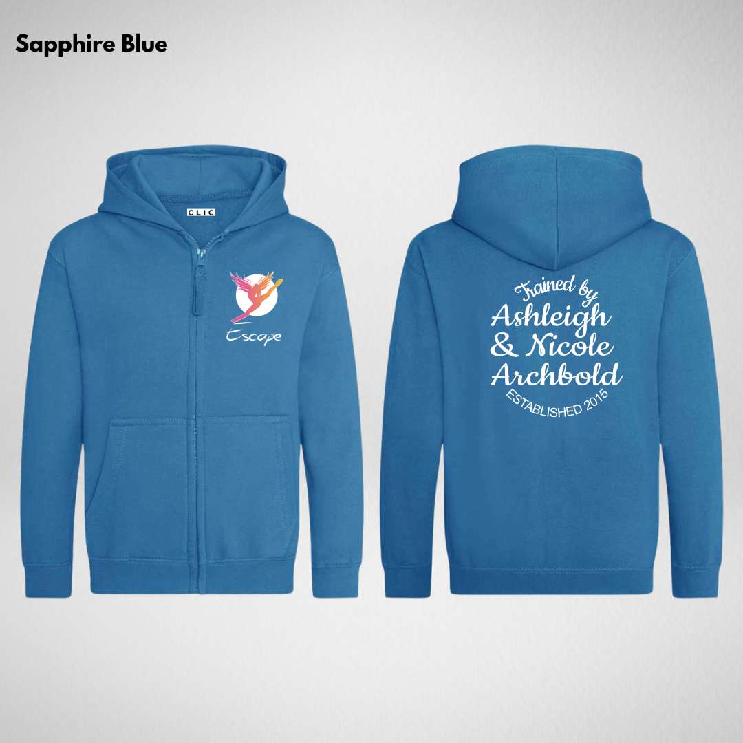 Escape Dance Academy & Performing Arts Zipped Hoodie