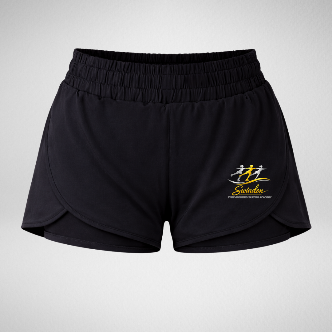 Swindon Synchronised Skating Academy Range Layered Dance Shorts
