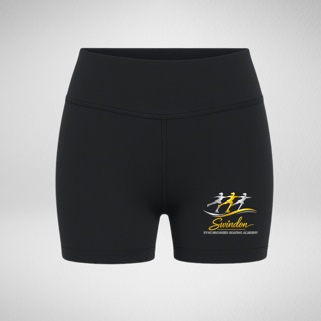 Swindon Synchronised Skating Academy Range High Waisted Dance Shorts