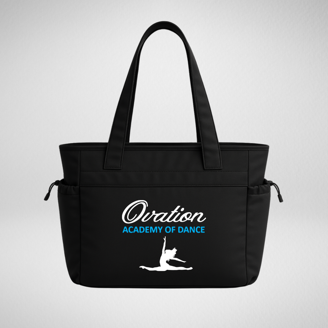 Ovation Academy Of Dance Oversized Studio Tote Bag