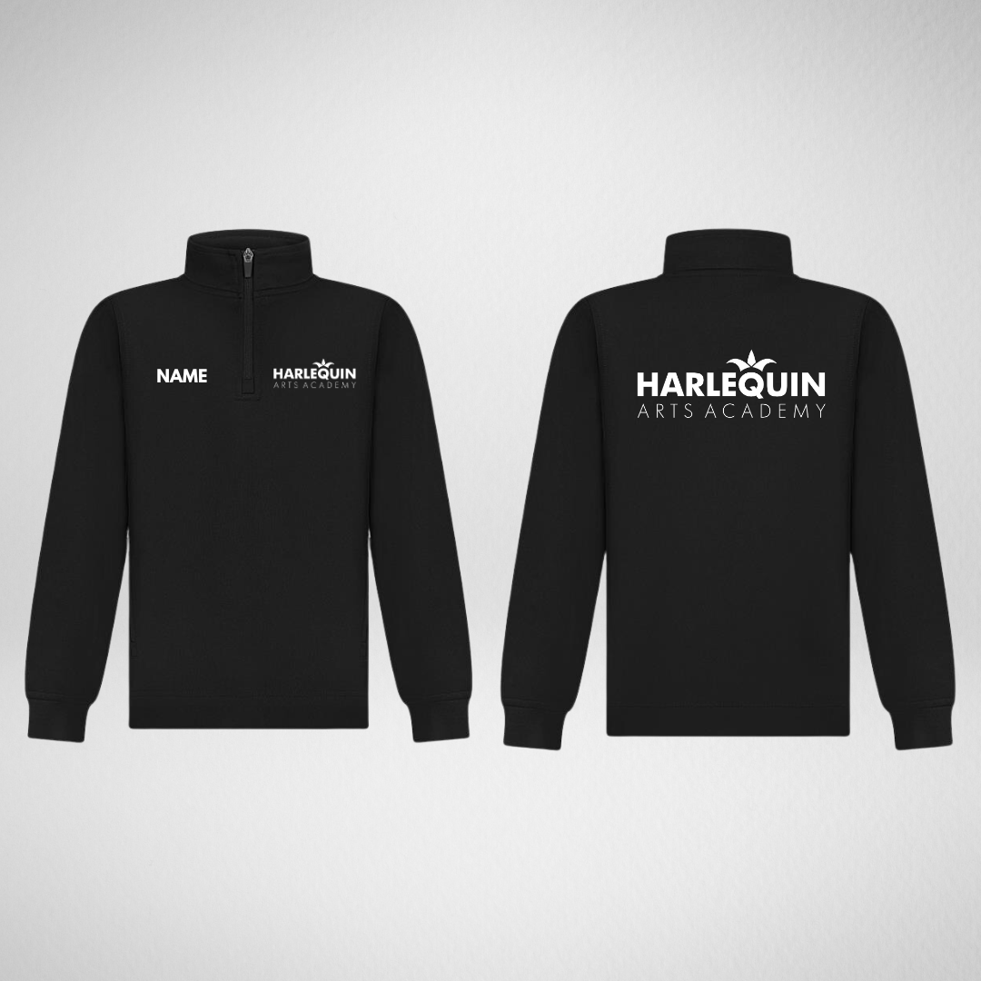 Harlequin Arts Academy 1/4 Zip Team Sweatshirt