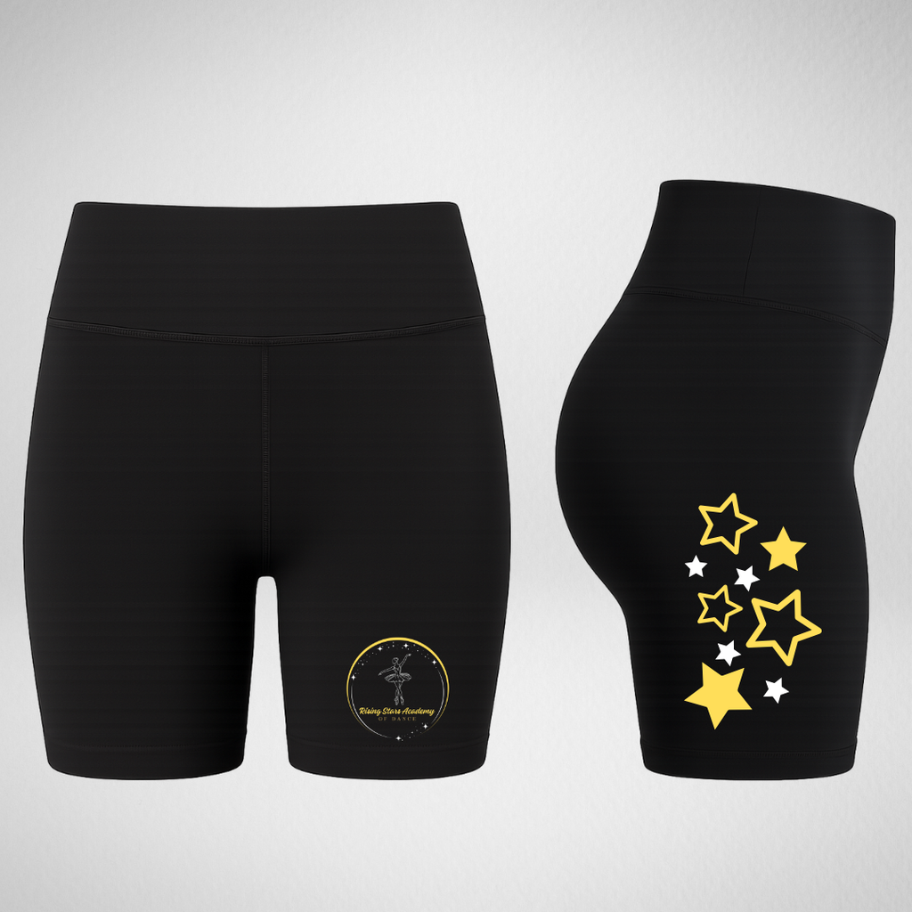 Rising Stars Academy of Dance High Waisted Cycling Shorts
