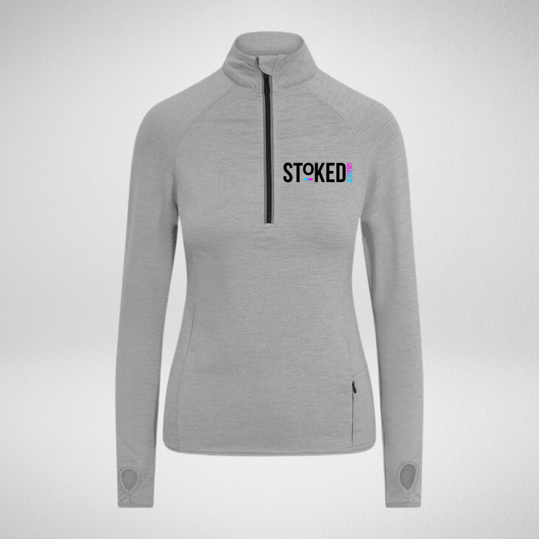 Stoked Academy Stretch 1/4 Zip Top