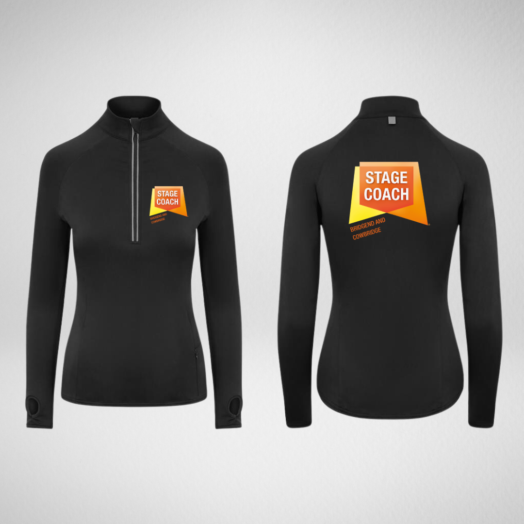 Stagecoach Bridgend & Cowbridge Stretch 1/4 Zip Top