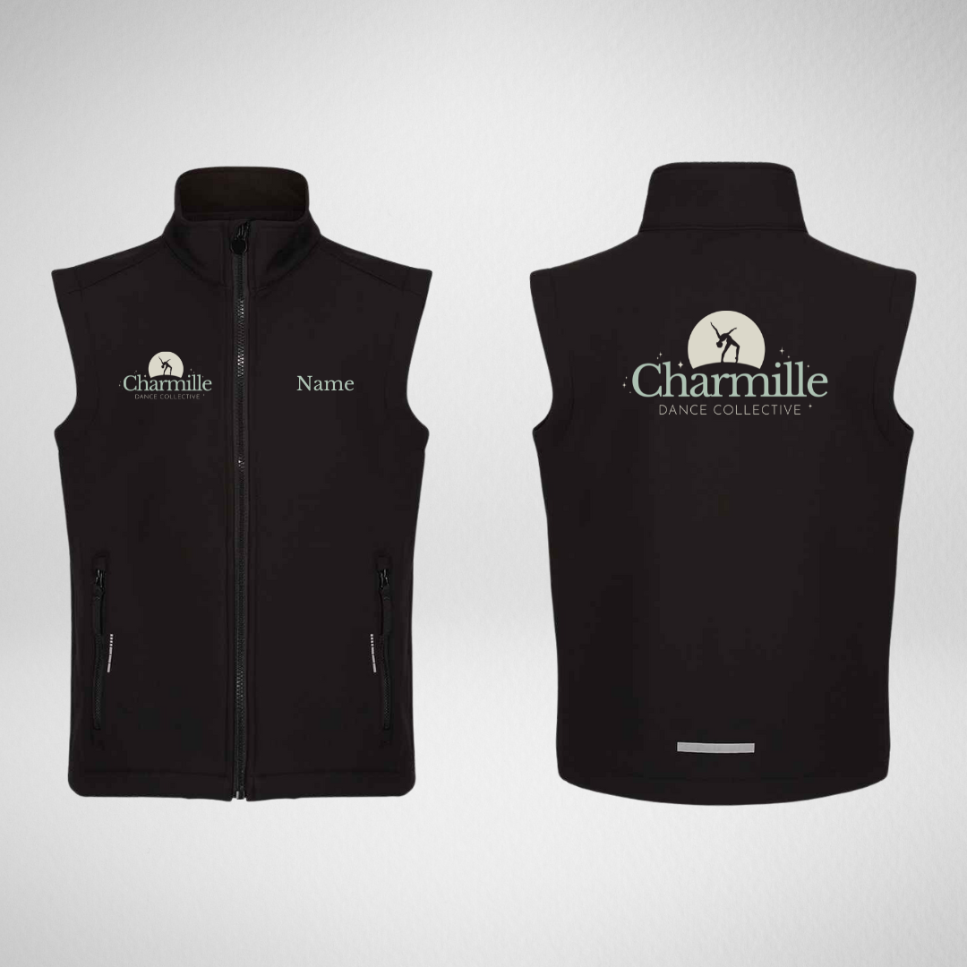 Charmille Dance Collective Softshell Gilet