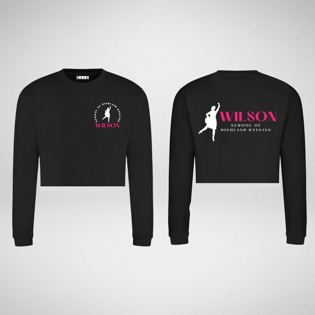 Wilson School of Highland Dancing Cropped Sweatshirt