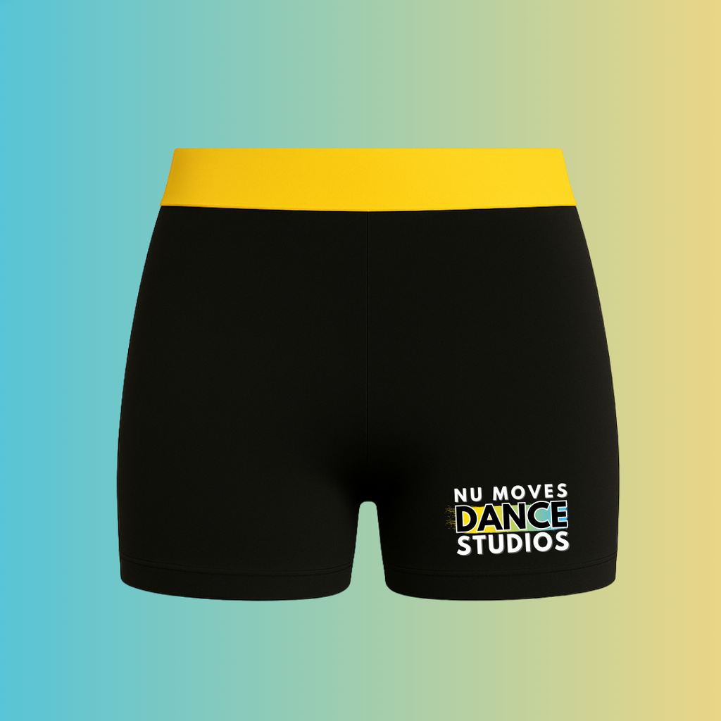 Nu Moves Dance Studios Training Shorts