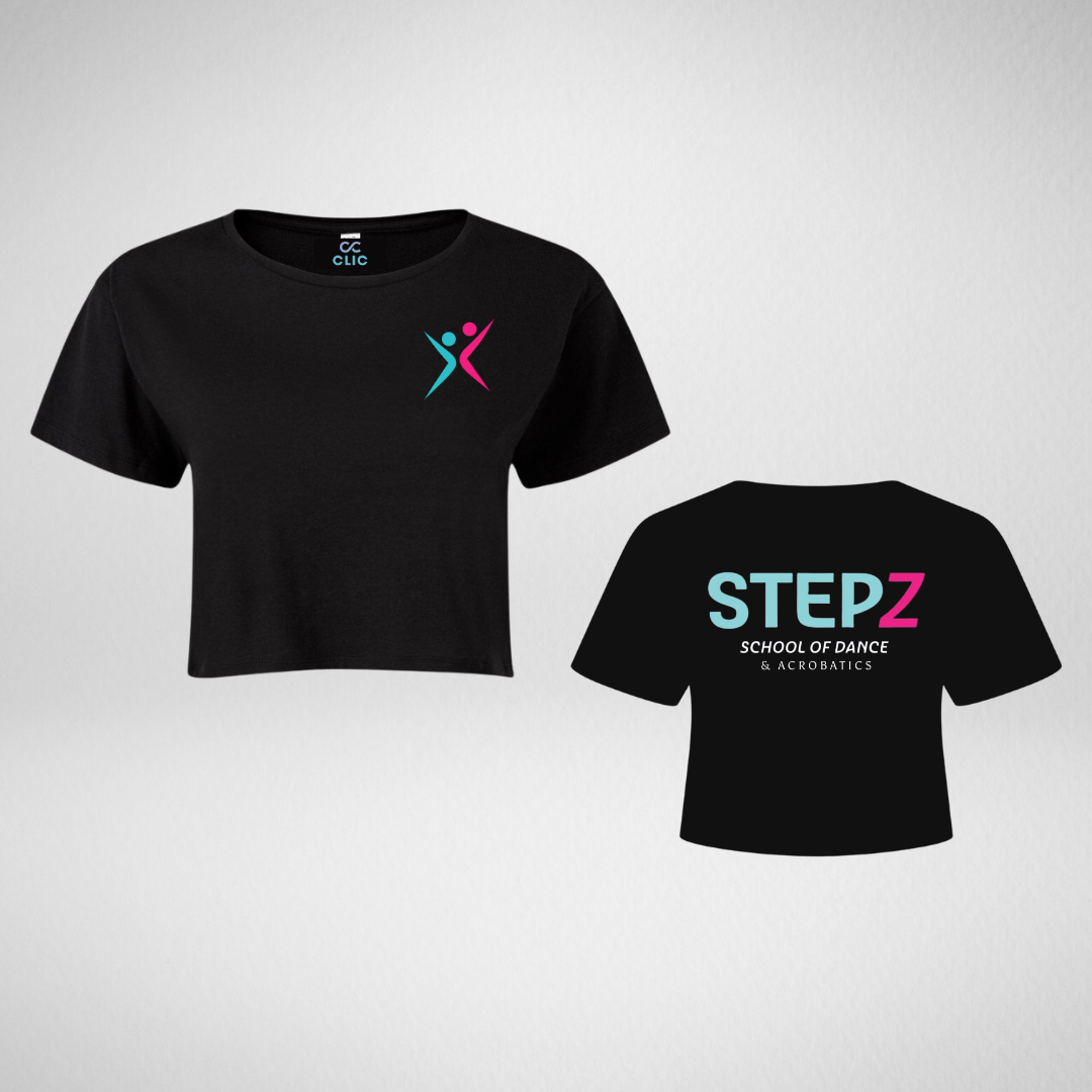 Stepz School Of Dance & Acrobatics Cropped T-Shirt