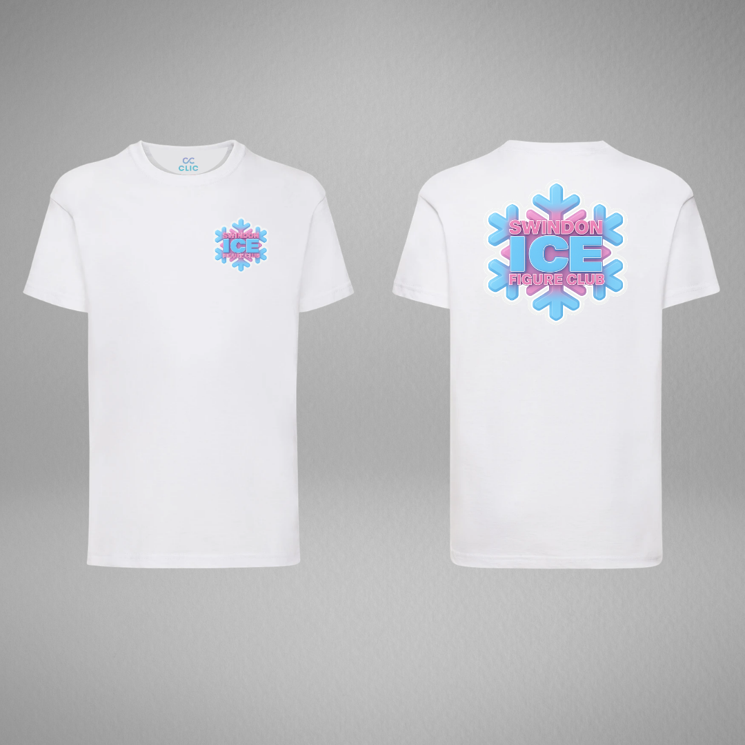 Swindon Ice Figure Club Mix & Match Range White T-shirt