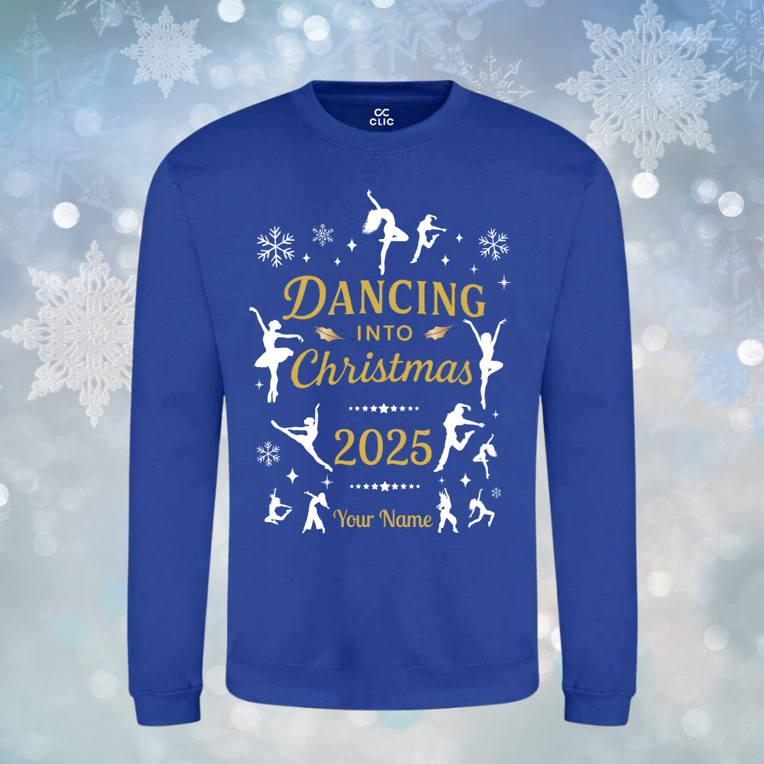 Dancing into Christmas Sweatshirt