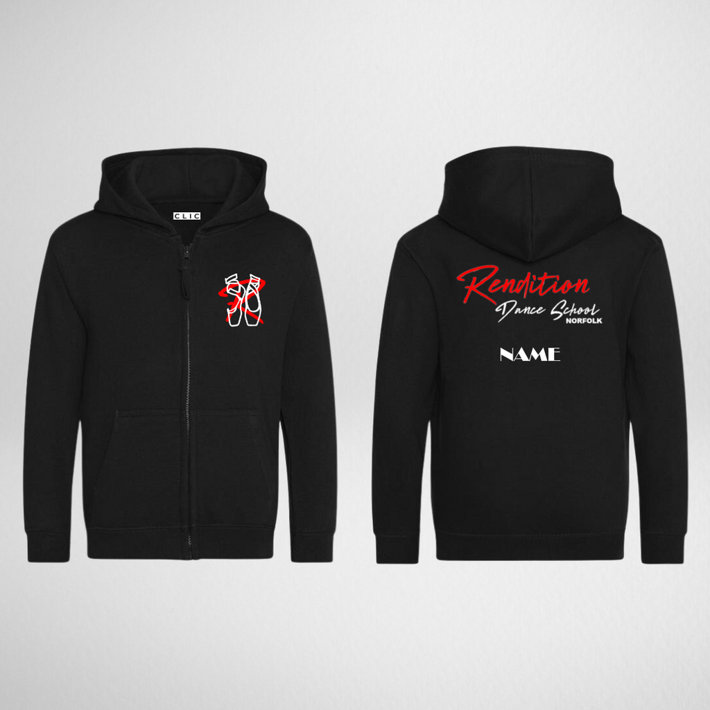 Rendition Dance School Zipped Hoodie
