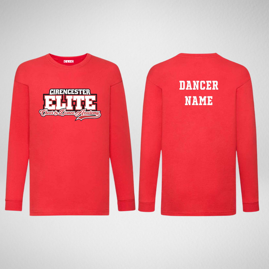 Cirencester Elite Cheer & Dance Academy Dancer Long Sleeved T-Shirt