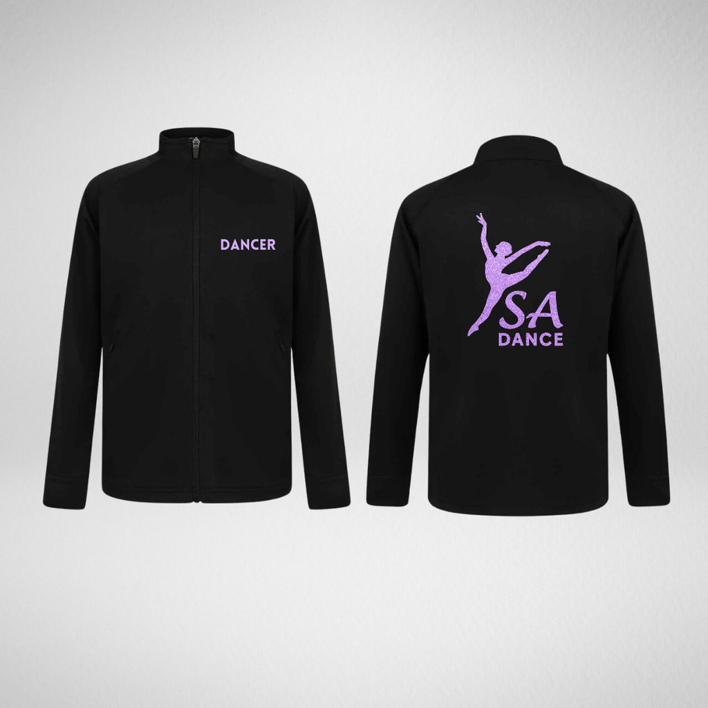 SA Dance Glitter Zipped Team Jacket