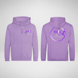 Purple Lane Performance Academy Zipped Hoodie