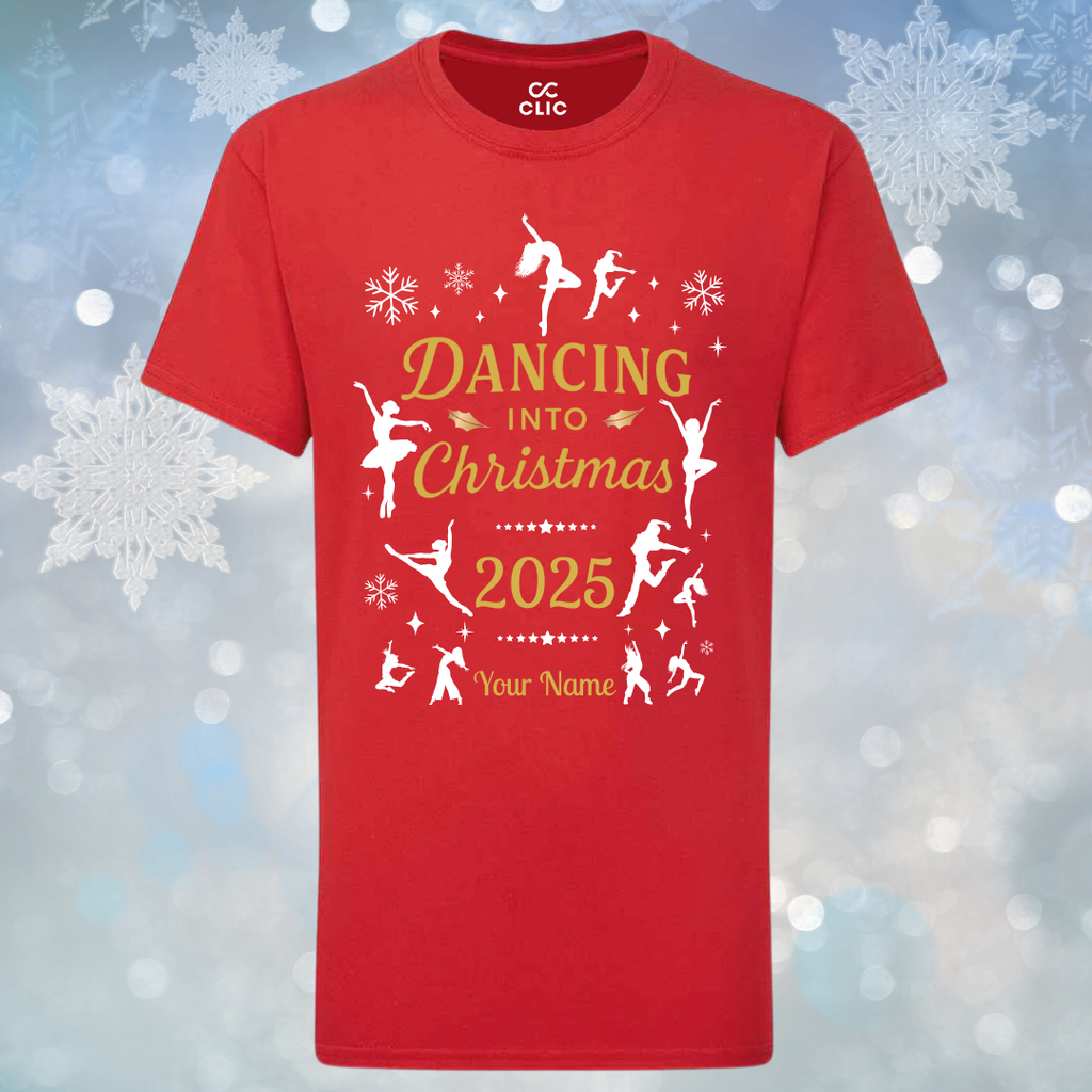 Dancing into Christmas T-shirt
