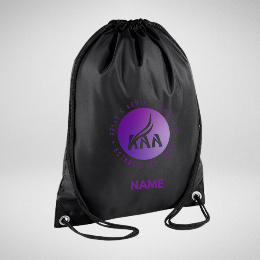 Kelly's Aerial Academy Drawstring Bag